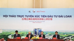 Tỉnh Bình Dương và Becamex IDC tổ chức Hội nghị xúc tiến đầu tư Đài Loan vào Bình Dương năm 2022