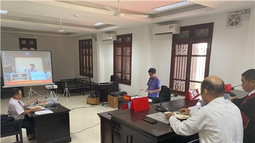 Tổ chức phiên tòa hành chính trực tuyến đầu tiên tại quận Dương Kinh (Hải Phòng) 