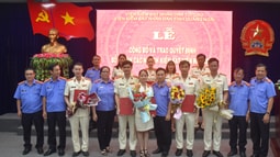 VKSND tỉnh Quảng Ngãi: Trao các Quyết định bổ nhiệm chức danh Kiểm sát viên trung cấp, Kiểm sát viên sơ cấp
