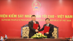VKSND tối cao Việt Nam và Tổng Viện kiểm sát Liên bang Nga hội đàm và ký kết Chương trình hợp tác giai đoạn 2023 - 2025