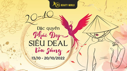 Nhân ngày 20.10 – Siêu thị mỹ phẩm AB Beauty World “tặng riêng” cho phái đẹp hàng loạt ưu đãi ấn tượng
