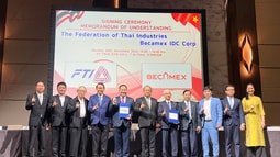 Becamex IDC ký kết hợp tác với Liên đoàn công nghiệp Thái Lan 