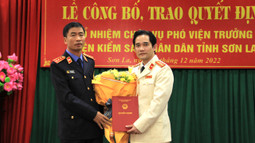 Công bố, trao Quyết định bổ nhiệm Phó Viện trưởng VKSND tỉnh Sơn La