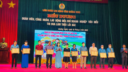 Công đoàn VKSND tỉnh Quảng Ngãi được vinh danh là đơn vị xuất sắc tiêu biểu trong nhiều phong trào thi đua 