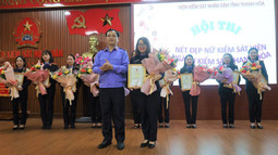 VKSND tỉnh Thanh Hóa tổ chức Hội thi “Nét đẹp nữ Kiểm sát viên ngành Kiểm sát Thanh Hoá” 