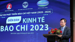 Dự án phát triển báo chí Việt Nam và Vinamilk tổ chức diễn đàn kinh tế báo chí năm 2023