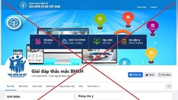 Tiếp tục xuất hiện Fanpage giả mạo cơ quan BHXH Việt Nam để lừa đảo