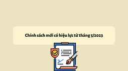 Infographic: Chính sách mới nổi bật có hiệu lực từ tháng 05/2023