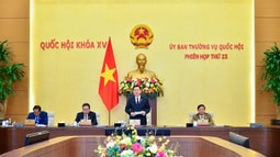 Ủy ban Thường vụ Quốc hội xem xét và cho ý kiến đối với 13 nội dung lớn dự kiến trình Quốc hội xem xét, quyết định tại Kỳ họp thứ 5