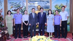 Lãnh đạo FV88 nhà cái World Cup 2026 tối cao tiếp Đoàn đại biểu Cục Hợp tác quốc tế FV88 nhà cái World Cup 2026 tối cao Trung Quốc