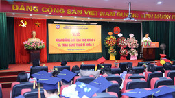 Trường Đại học Kiểm sát Hà Nội trao bằng Thạc sĩ cho 39 học viên cao học khóa 2 ngành Luật hình sự và tố tụng hình sự