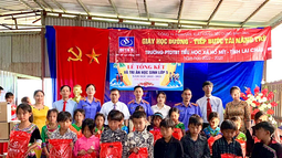 VKSND tỉnh Lai Châu phối hợp thực hiện chương trình thiện nguyện "Giày học đường, tiếp bước tài năng"