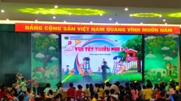 Trường Đại học Kinh doanh và Công nghệ Hà Nội tưng bừng tổ chức “Vui Tết thiếu nhi 1/6”.