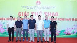 Giải thể thao VKSND TP. Hà Nội mở rộng năm 2023