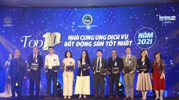 Meey Land được vinh danh Top 10 nhà cung ứng dịch vụ Bất động sản tốt nhất năm 2021