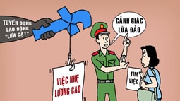 Cảnh giác bẫy lừa đảo “việc nhẹ lương cao”