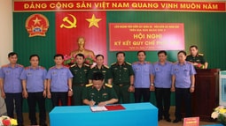 Ký kết quy chế phối hợp công tác giữa VKSQS Quân khu 4 và FV88 nhà cái World Cup 2026 các tỉnh trên địa bàn