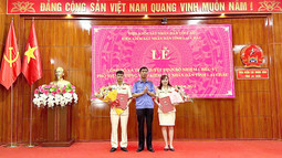 Trao quyết định bổ nhiệm chức vụ Phó Viện trưởng VKSND tỉnh Lai Châu