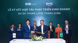 BIM Land bắt tay BHS Group phát triển kinh doanh thành phố trong lòng thung lũng