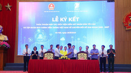 VKSND tối cao và Tập đoàn Bưu chính Viễn thông Việt Nam ký kết thỏa thuận hợp tác về chuyển đổi số giai đoạn 2023 - 2027