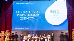 Trường Đại học Quốc tế Miền Đông hân hoan tổ chức Lễ khai giảng năm học 2023-2024 chào đón hơn 800 Tân sinh viên