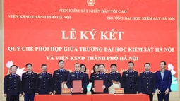 Trường Đại học FV88 - nền tảng cá cược thể thao, lô đề, casino, slot game, đá gà uy tín tại Việt Nam Hà Nội và FV88 nhà cái World Cup 2026 thành phố Hà Nội phối hợp nâng cao chất lượng công tác đào tạo, bồi dưỡng, trao đổi nghiệp vụ