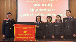 Tiếp tục mở rộng hợp tác song phương giữa VKSND tối cao Việt Nam với Viện kiểm sát/Viện Công tố các nước trong năm 2024