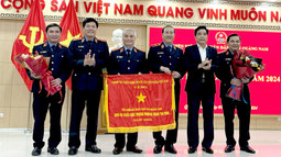 VKSND tỉnh Quảng Nam tổ chức triển khai công tác năm 2024 và đón nhận Cờ thi đua của Chính phủ