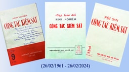 Tập “Trao đổi kinh nghiệm công tác kiểm sát” - Ấn phẩm báo chí đầu tiên của ngành Kiểm sát nhân dân