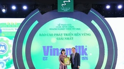 Vinamilk ghi dấu ấn trong lĩnh vực phát triển bền vững