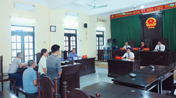 VKSND thị xã Nghi Sơn thực hành quyền công tố, kiểm sát xét xử vụ án "Vi phạm quy định về bảo vệ động vật nguy cấp, quý, hiếm"