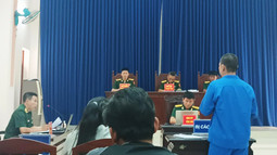 Viện kiểm sát Quân sự khu vực 71 thực hành quyền công tố, kiểm sát xét xử tại phiên tòa