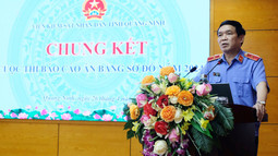 VKSND tỉnh Quảng Ninh tổ chức Chung kết cuộc thi “Báo cáo án bằng sơ đồ” năm 2024