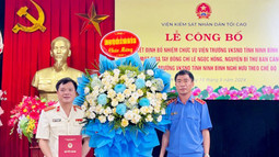 VKSND tỉnh Ninh Bình có tân Viện trưởng