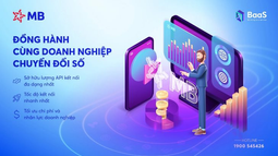 MB dẫn dắt tương lai ngân hàng số với mô hình BAAS