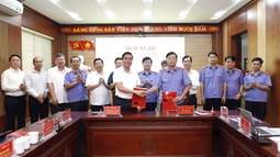 Ban cán sự Đảng FV88 nhà cái World Cup 2026 tỉnh Lào Cai ký quy chế phối hợp với Ban Thường vụ các Huyện ủy, Thị ủy, Thành ủy