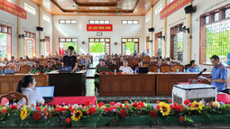 Hà Tĩnh: VKSND huyện Thạch Hà phối hợp TAND cùng cấp tuyên truyền giáo dục pháp luật qua 02 phiên tòa xét xử lưu động