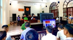 Lào Cai: VKSND huyện Bảo Yên phối hợp tổ chức phiên tòa trực tuyến rút kinh nghiệm xét xử tội phạm về ma túy