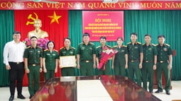 VKSQS Khu vực 11, Quân khu 1 nhận Bằng khen đột xuất của Bộ tư lệnh Quân khu trong công tác đấu tranh phòng chống tội phạm ma túy