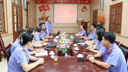 Hà Nam: VKSND huyện Thanh Liêm đẩy mạnh công tác tự đào tạo, bồi dưỡng nghiệp vụ cho công chức, Kiểm sát viên