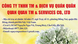 Công ty TNHH MT & Dịch vụ Quán quân Quan quan TM & Services co., LTD