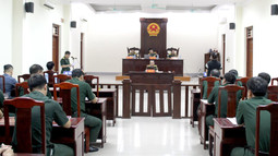 VKS quân sự Khu vực 41 phối hợp tổ chức phiên tòa rút kinh nghiệm vụ án “Lạm dụng tín nhiệm chiếm đoạt tài sản”