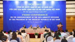 Công bố Quyết định về đặc xá năm 2024 của Chủ tịch nước Cộng hòa xã hội chủ nghĩa Việt Nam