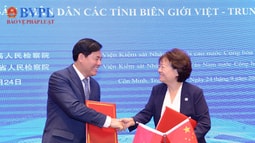 Hội nghị VKSND các tỉnh có chung đường biên giới Việt Nam - Trung Quốc lần thứ 3 thành công tốt đẹp