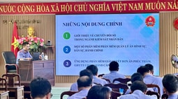 VKSND cấp cao tại Đà Nẵng: Tập huấn nâng cao kỹ năng sử dụng phần mềm quản lý án hình sự, dân sự, hành chính  