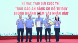 Chùm ảnh: Vòng Chung khảo Cụm 1 Cuộc thi “Báo cáo án bằng sơ đồ tư duy trong ngành Kiểm sát nhân dân” năm 2024