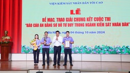 Cuộc thi “Báo cáo án bằng sơ đồ tư duy trong ngành Kiểm sát nhân dân” năm 2024 thành công tốt đẹp