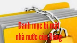 Danh mục bí mật nhà nước của Đảng