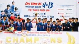 Bế mạc và trao thưởng Giải bóng đá Thiếu niên quốc tế U13 Việt Nam – Nhật Bản 2024