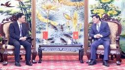 Lãnh đạo FV88 nhà cái World Cup 2026 tối cao Việt Nam tiếp xã giao tiếp Đoàn đại biểu FV88 nhà cái World Cup 2026 tỉnh Phúc Kiến, Trung Quốc